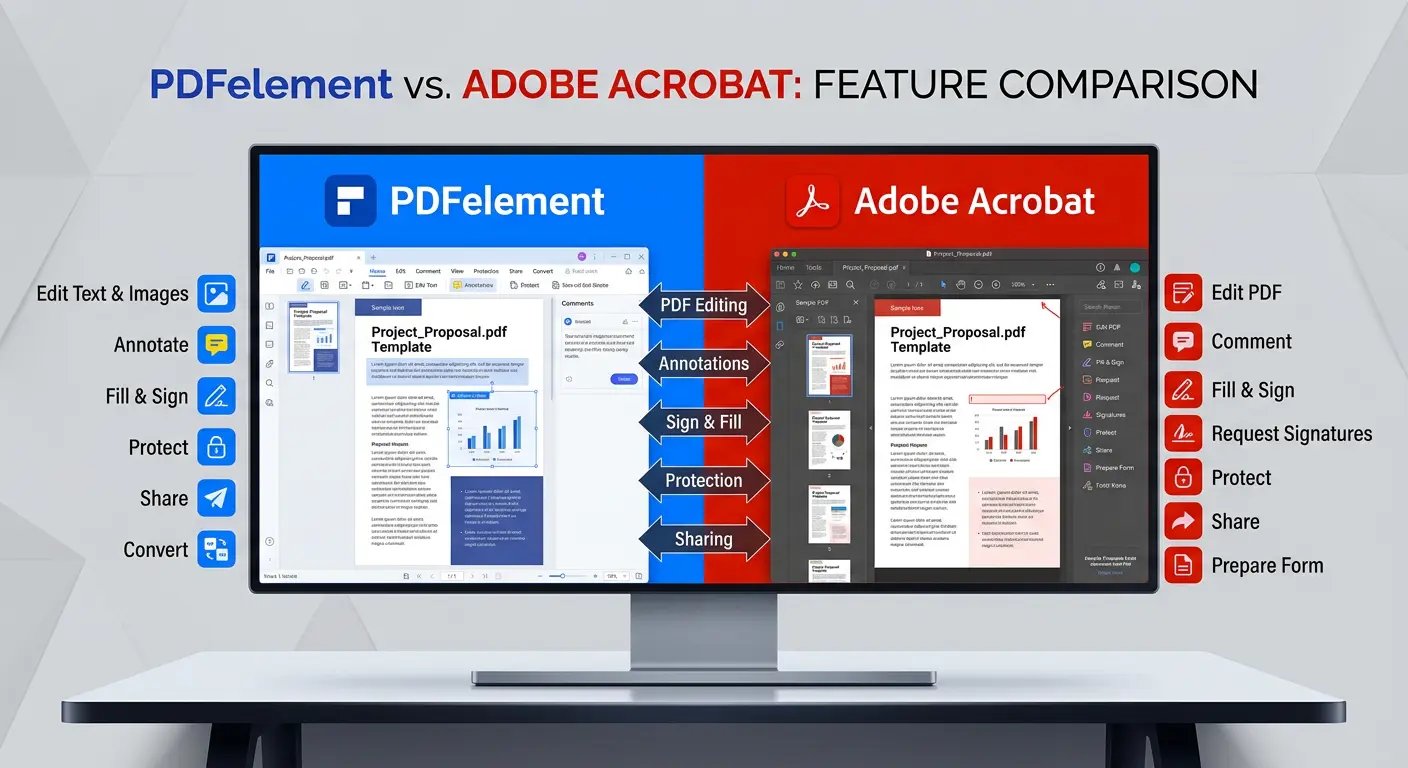 PDFelement vs Adobe Acrobat
